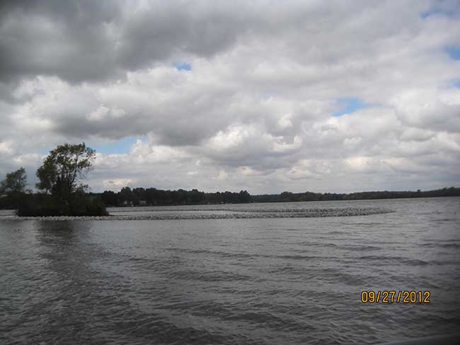 O'Brien Shoal South, looking southeast